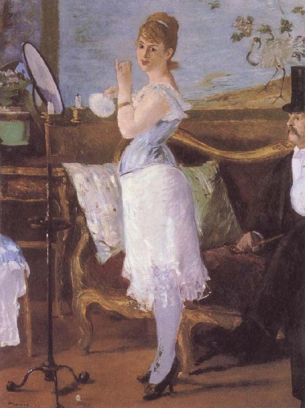 Edouard Manet nana oil painting image